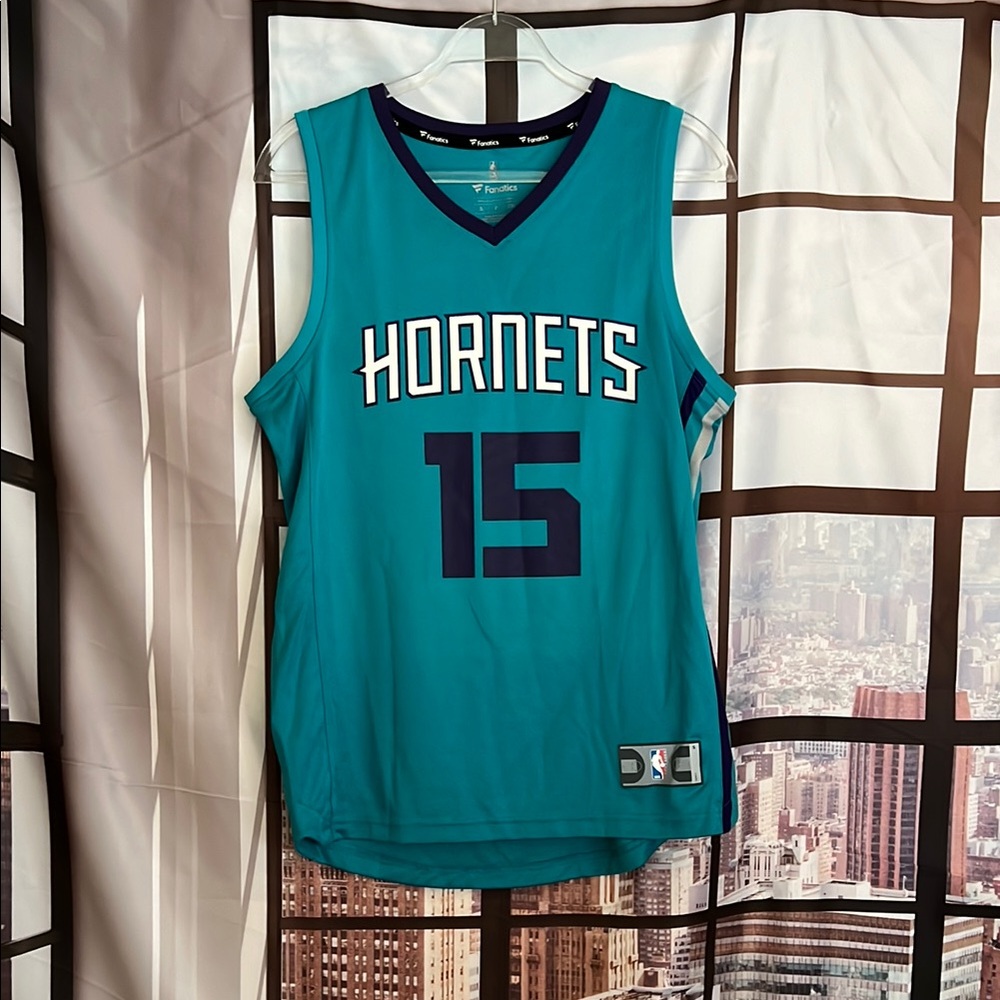 Kemba Walker Teal Hornets Basketball Jersey Fanatics Men’s Small